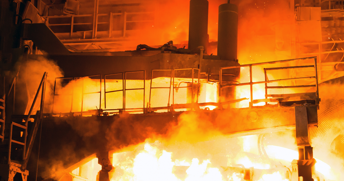 Explosie en brand in een bedrijf